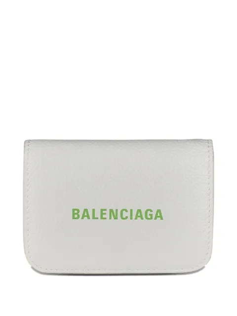 Balenciaga mini logo-print wallet
