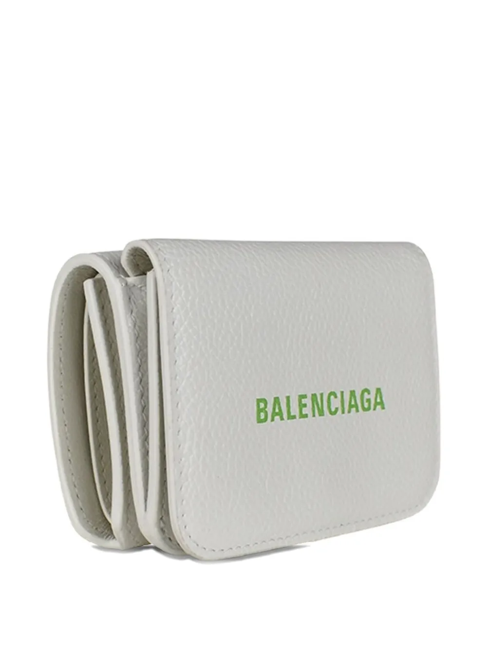Balenciaga Portemonnee met logoprint Wit
