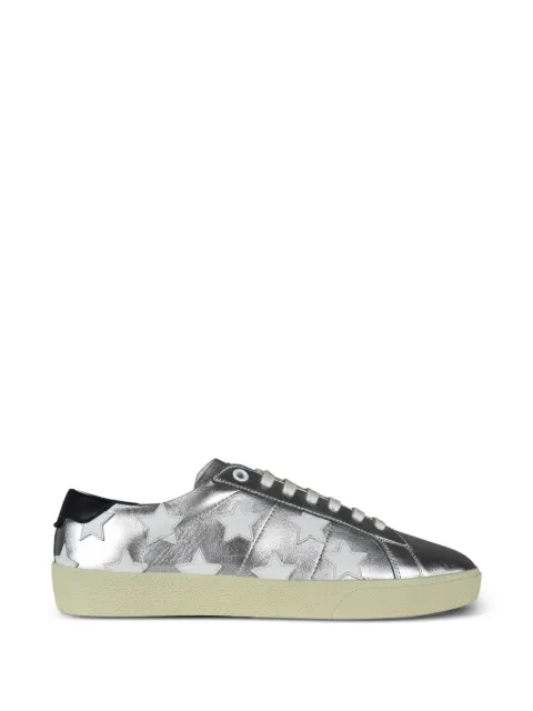 Saint Laurent Court Classic star-patch sneakers