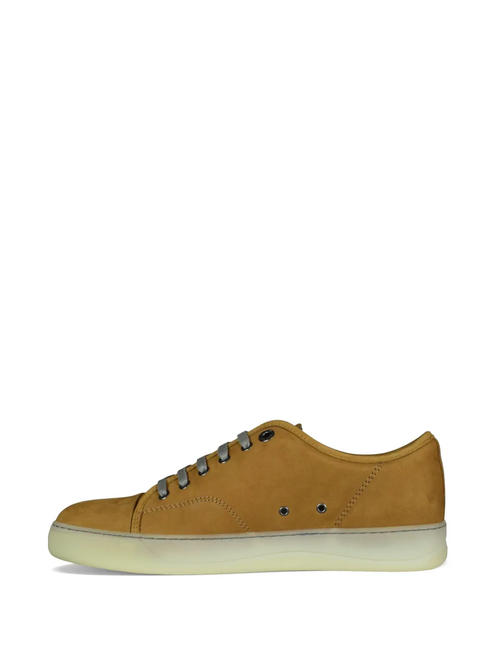Lanvin DBB1 geperforeerde suède sneakers Bruin