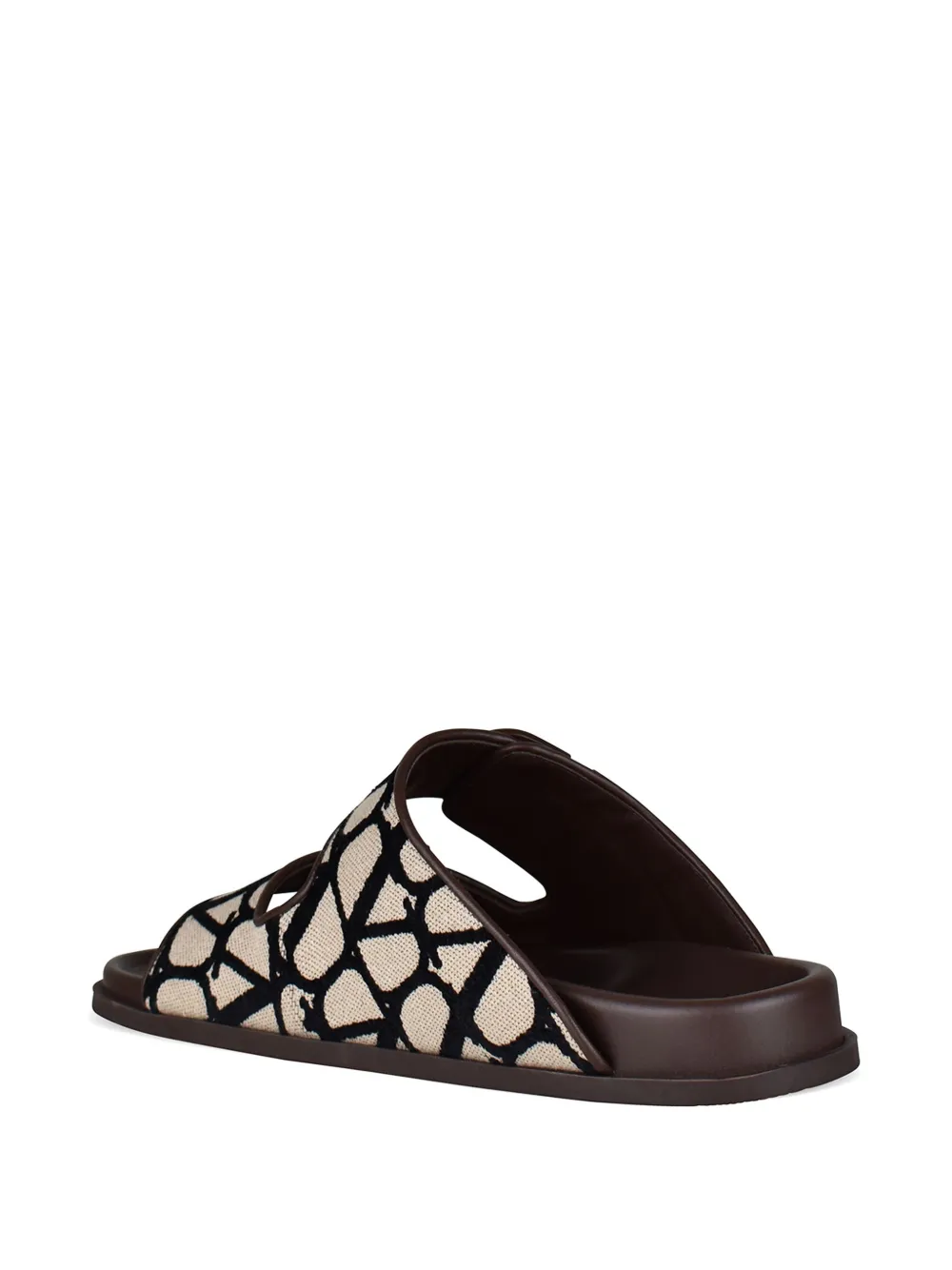 Valentino Garavani Sandalen met monogram-logo Beige