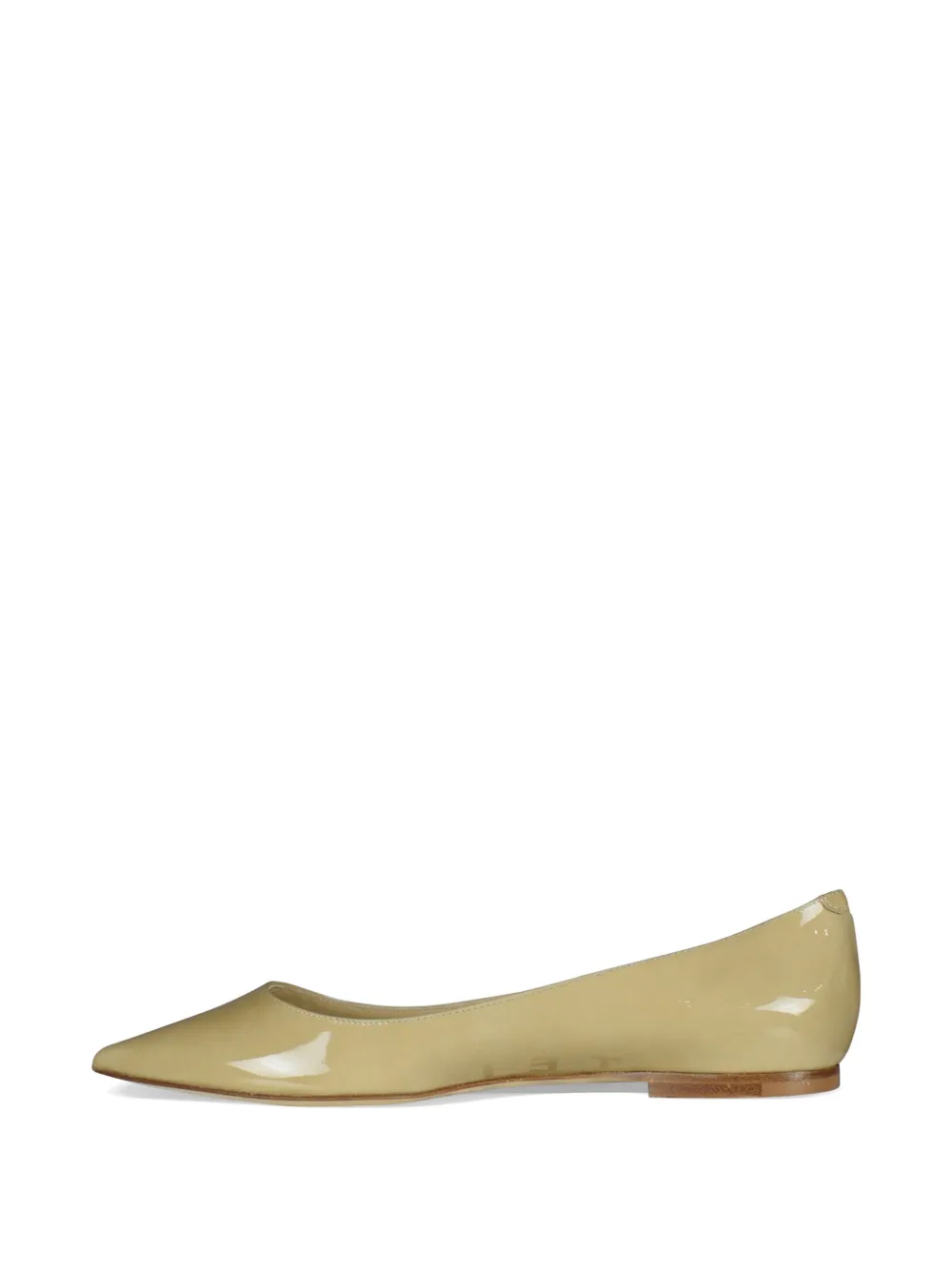 Jimmy Choo Alina pointed-toe ballet flats Beige