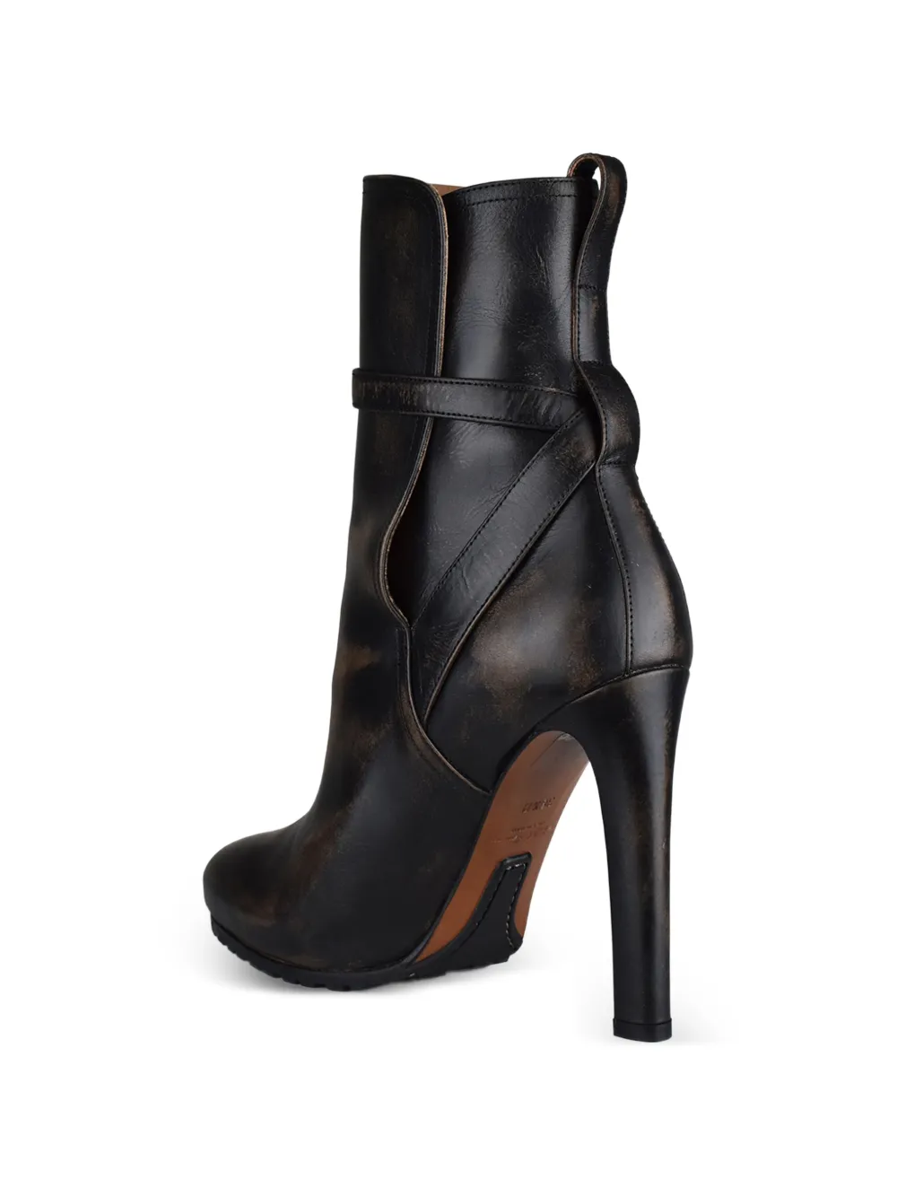 Lauren Ralph Lauren Recelle buckle-strap boots Bruin