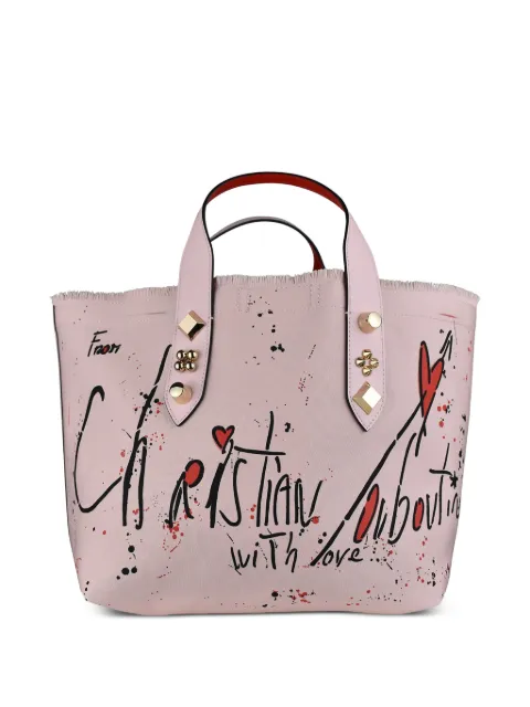 Christian Louboutin sac cabas Frangibus à détails de clous
