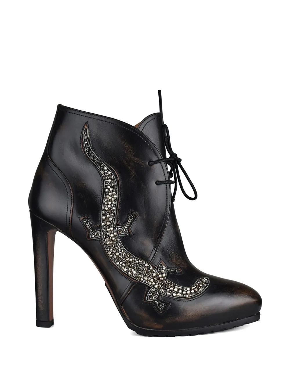 Lauren Ralph Lauren Reanna laarzen met pailletten Bruin