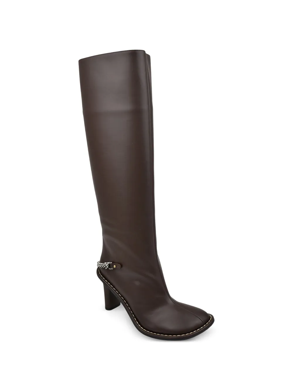 Stella McCartney Ryder laarzen met kettingdetail Bruin