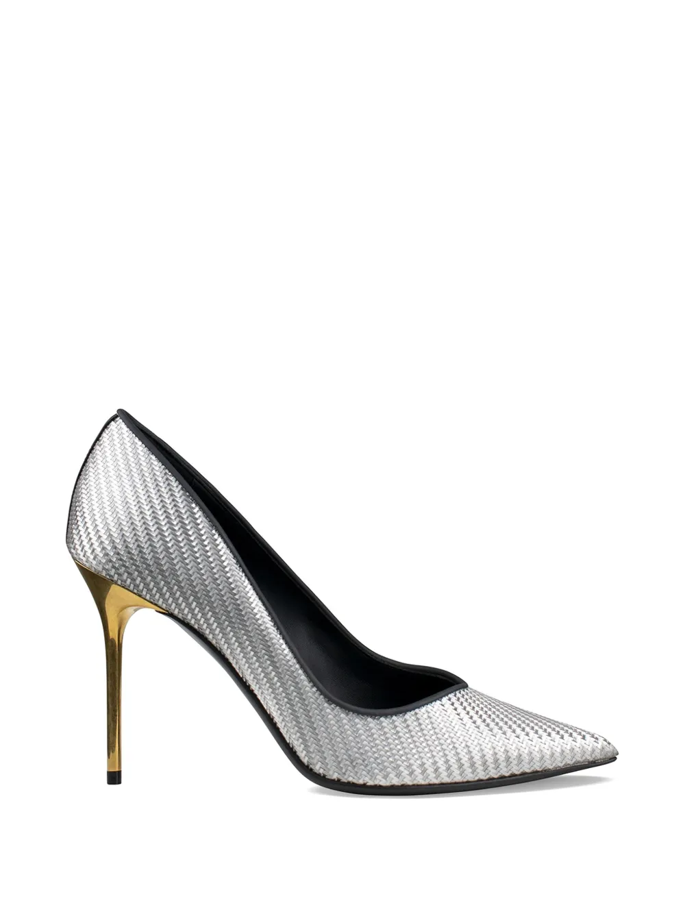 Balmain Metallic Effect Ruby Pumps In Multi