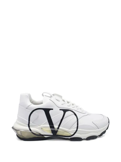 Valentino Garavani logo-detail leather sneakers