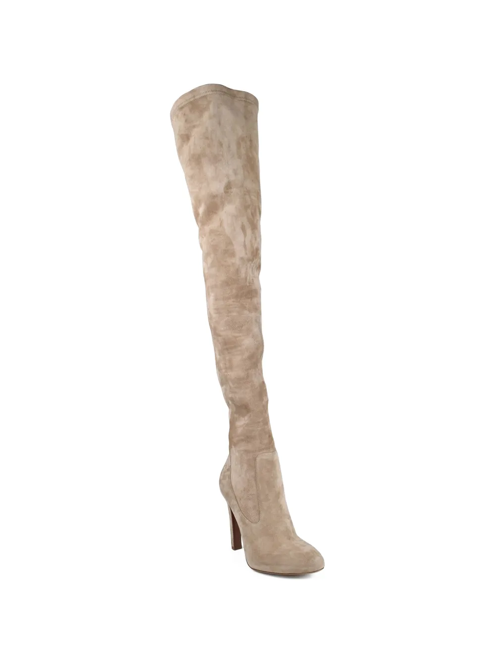 Lauren Ralph Lauren Overknee laarzen Beige