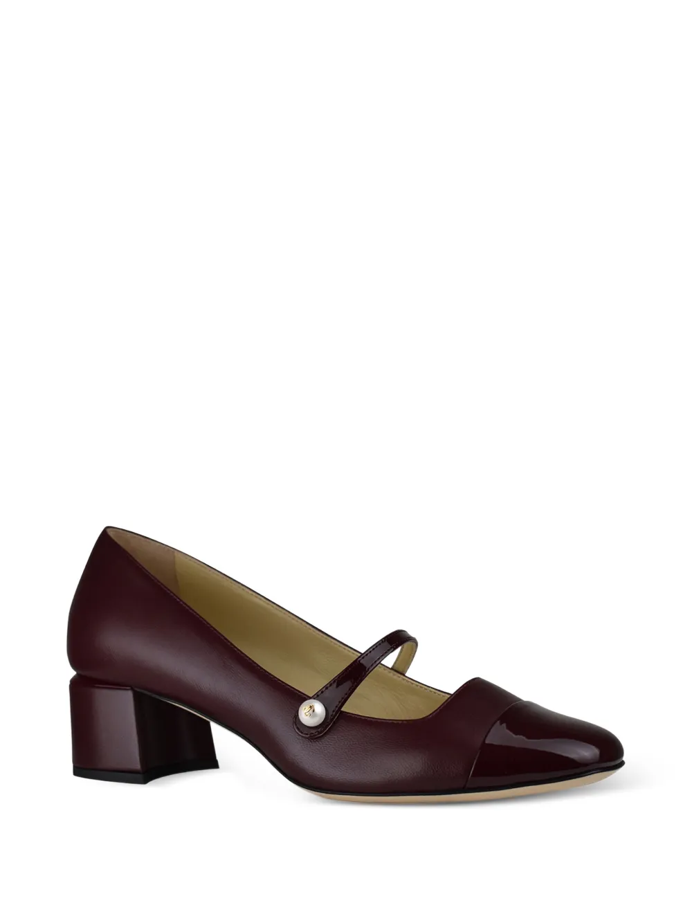 Jimmy Choo Elisa pumps met parelbandje Rood