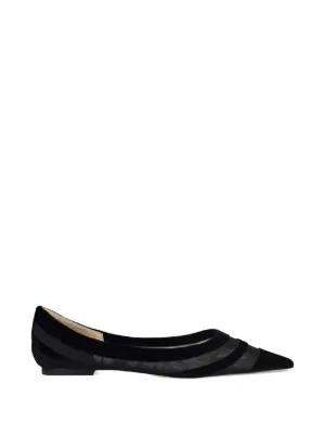 Ferragamo ニュー ヴァラリボン フラットシューズ | ブラック