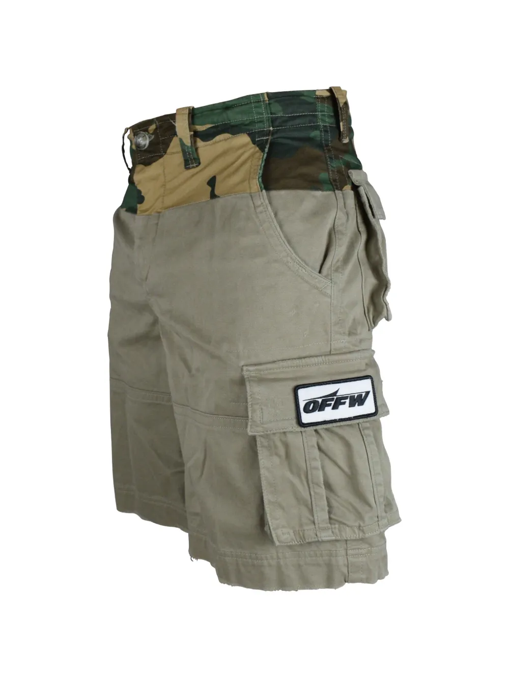 Off-White Cargo shorts Beige