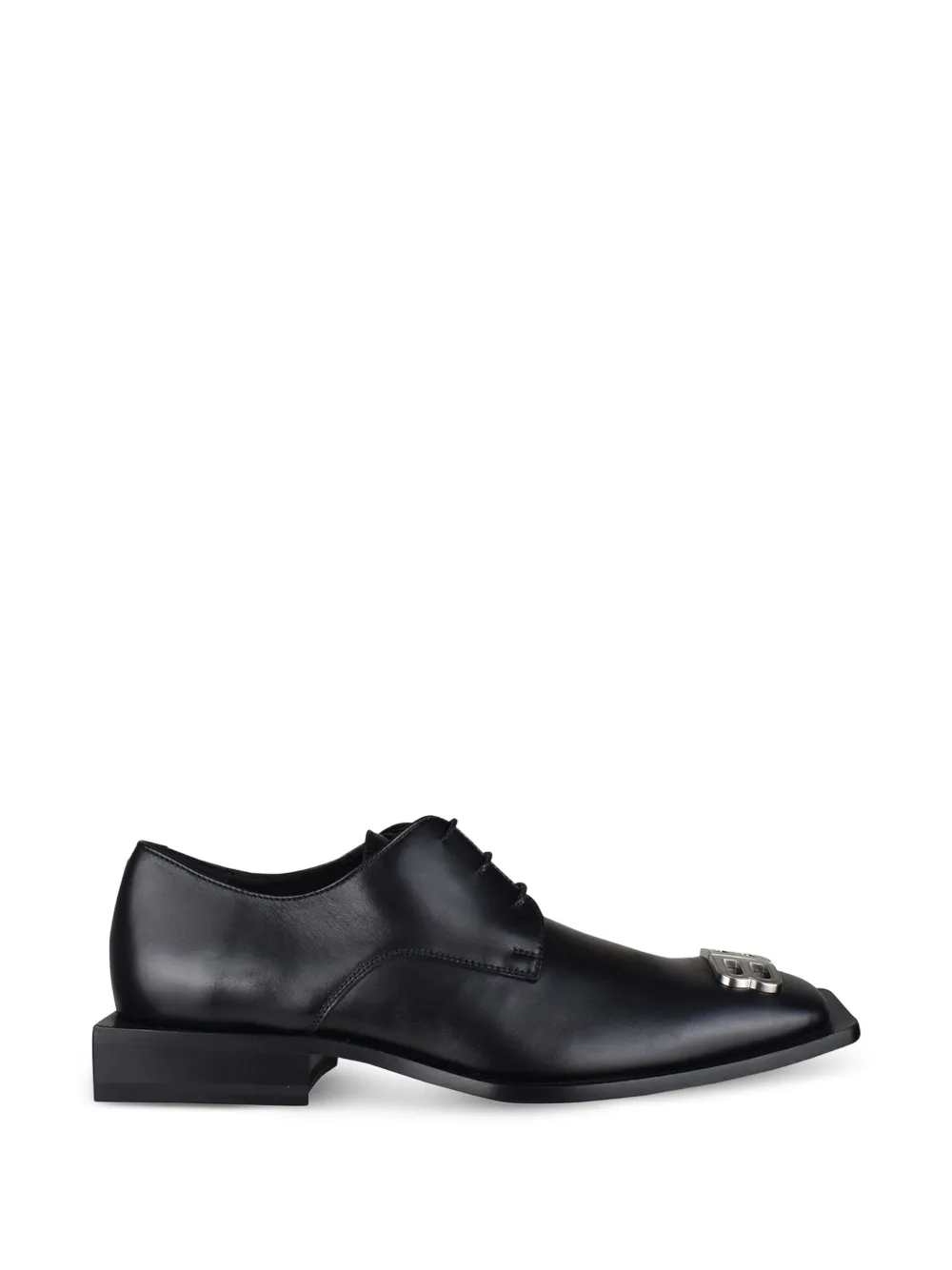 Balenciaga Derby-Schuhe mit eckiger Kappe - Schwarz