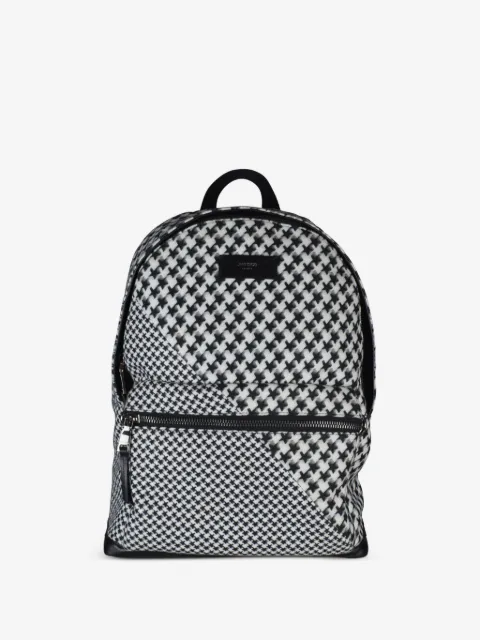 Jimmy Choo mochila con motivo pied de poule