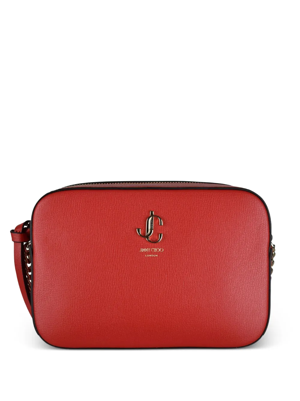 Jimmy Choo Borsa a spalla n pelle - Rosso