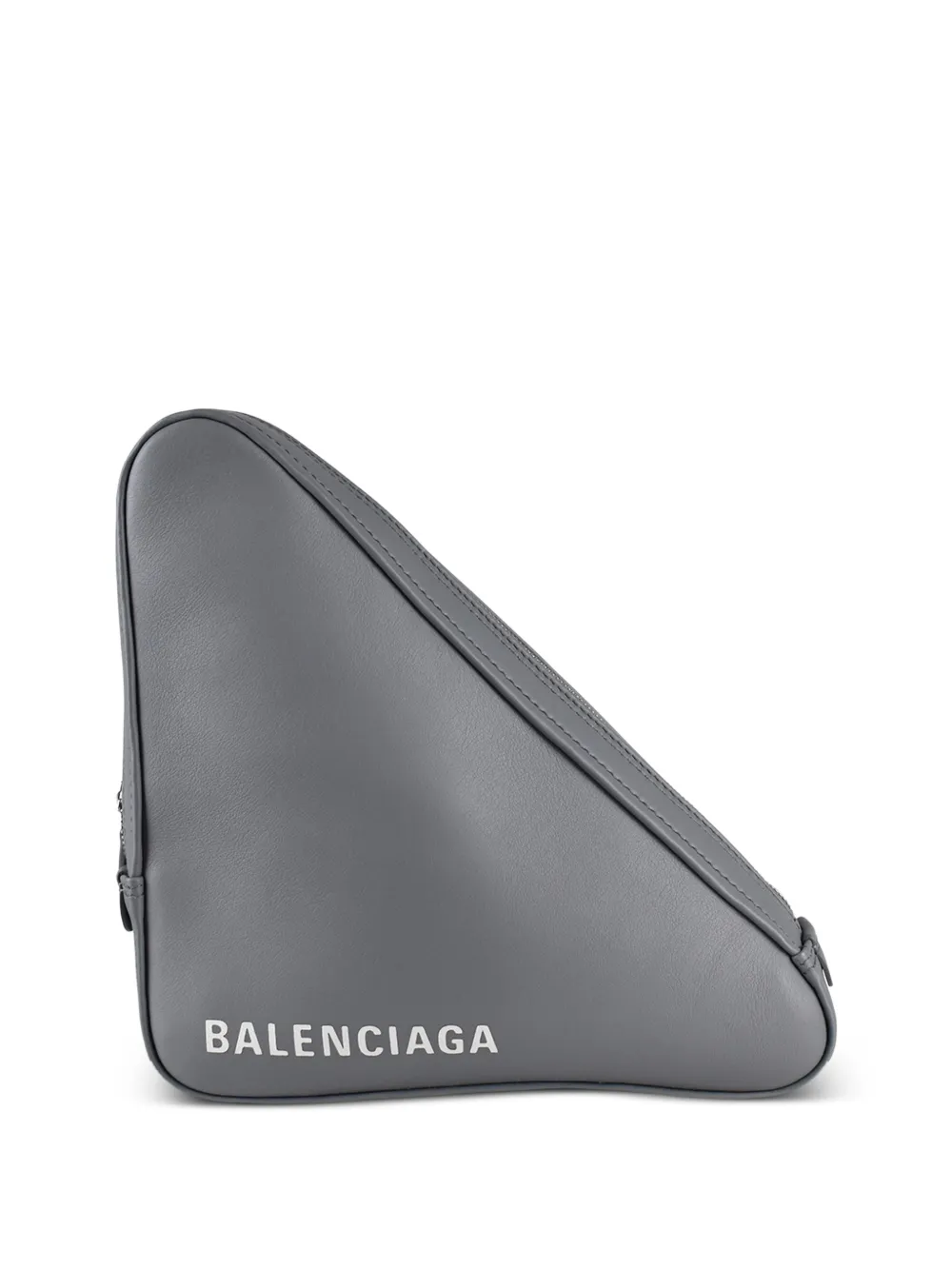 Balenciaga Triangle Clutch - Grau
