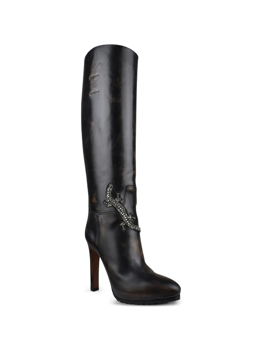 Lauren Ralph Lauren Remmy sequin-embellished boots Bruin