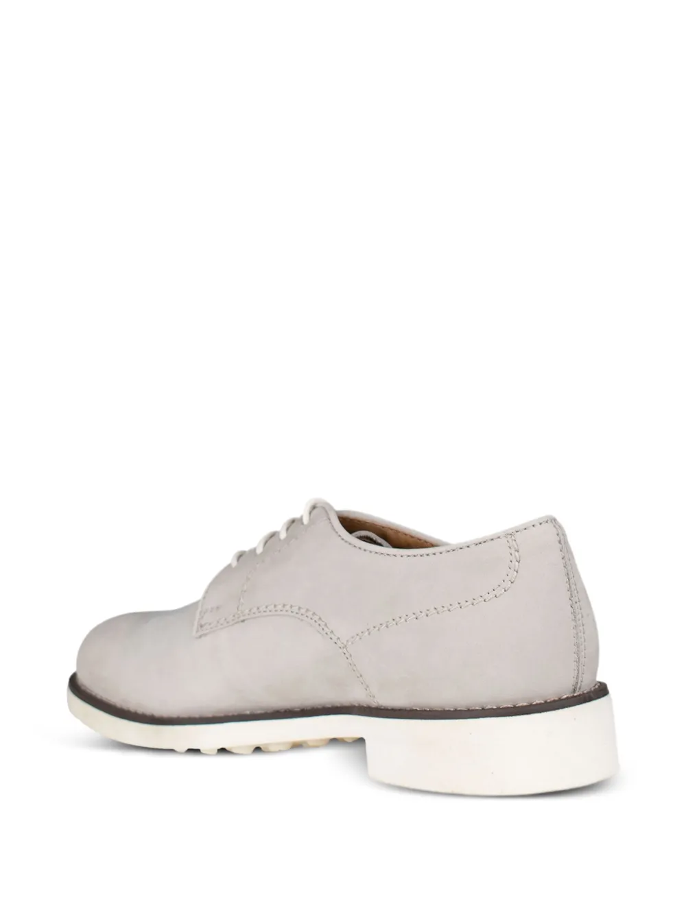 Tod's Leren Derby veterschoenen Grijs