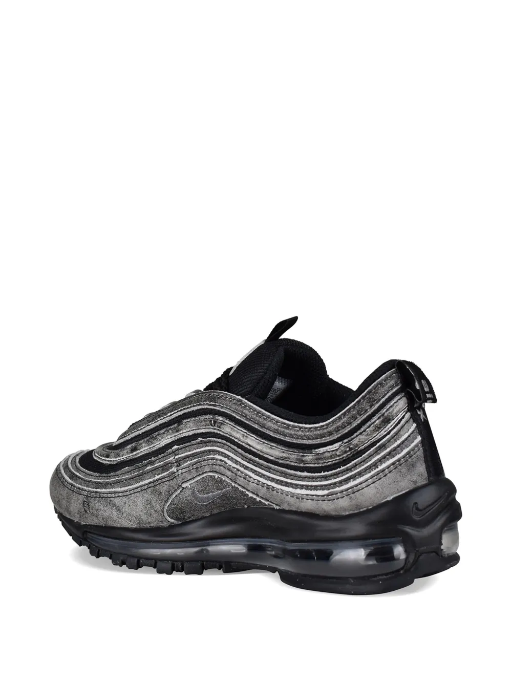 Nike x Comme des Garçons Air Max 97 leren sneakers Zwart