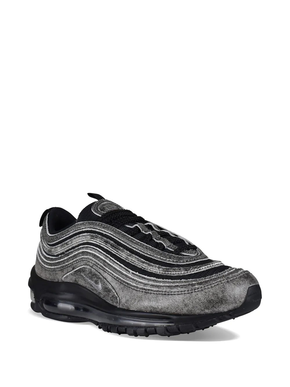 Nike x Comme des Garçons Air Max 97 leren sneakers Zwart