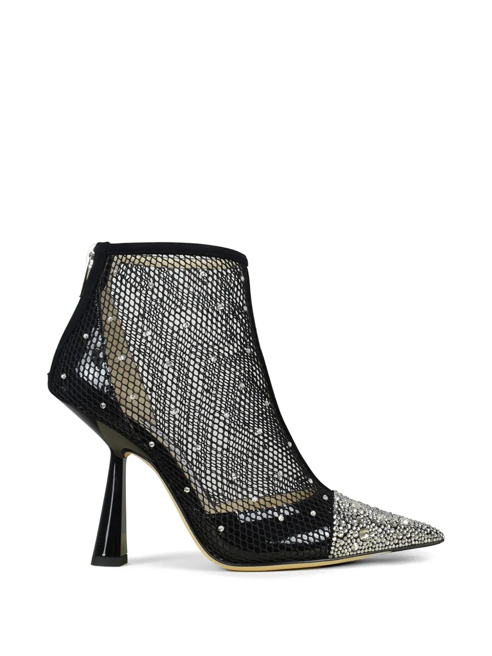 Jimmy Choo Kix crystal-embellished ankle boots - Schwarz