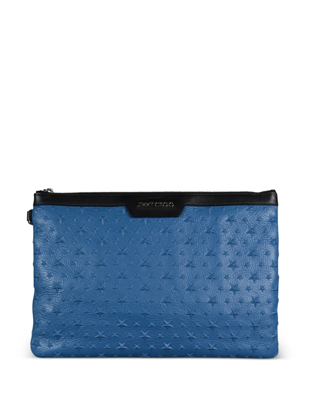 Jimmy Choo Derek Clutch mit Sternapplikation - Blau