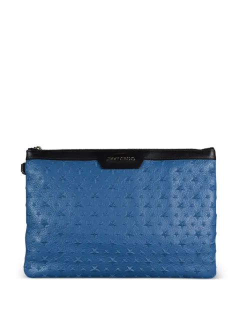 Jimmy Choo inlaid stars derek clutch bag