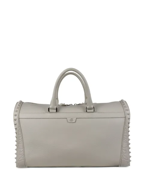 Christian Louboutin sac de voyage en cuir à détails de clous