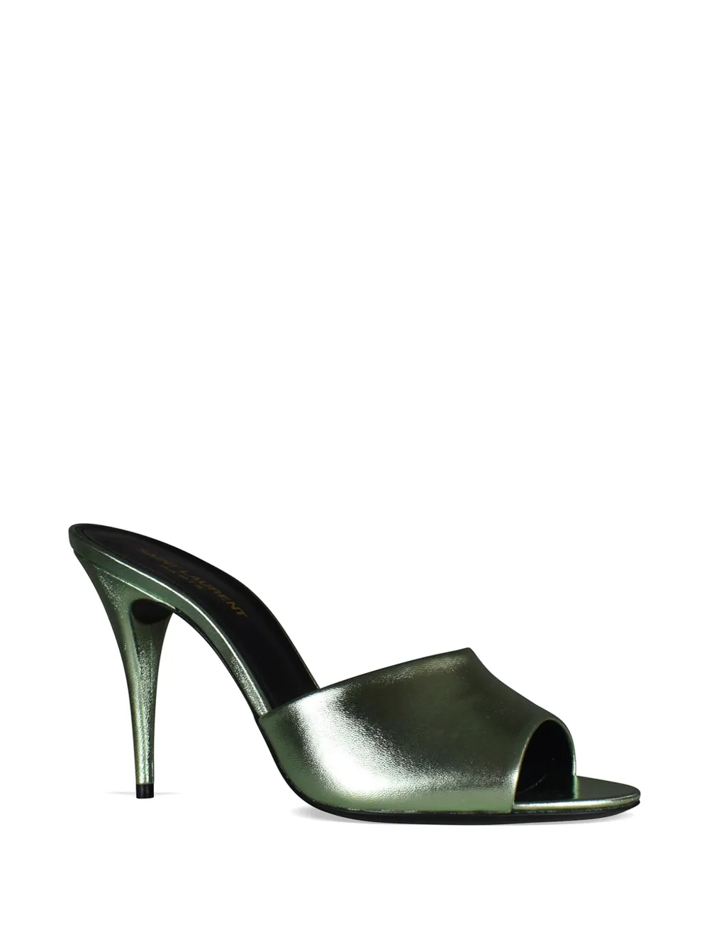 Saint Laurent LA 16 sandalen met metallic-effect Groen