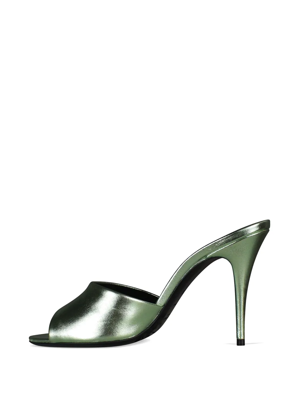 Saint Laurent LA 16 sandalen met metallic-effect Groen