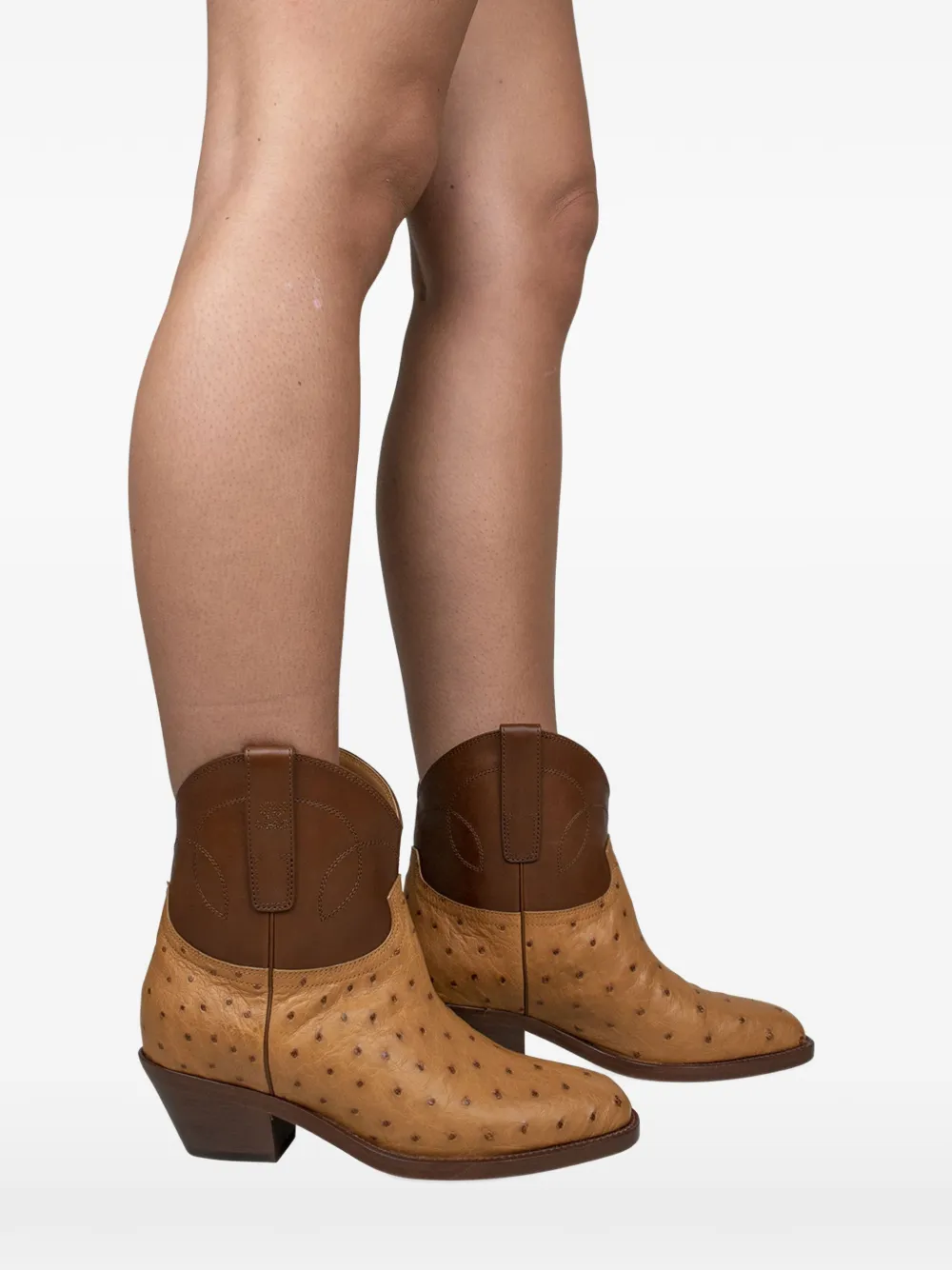 Lauren Ralph Lauren Jayme laarzen met ronde neus Beige