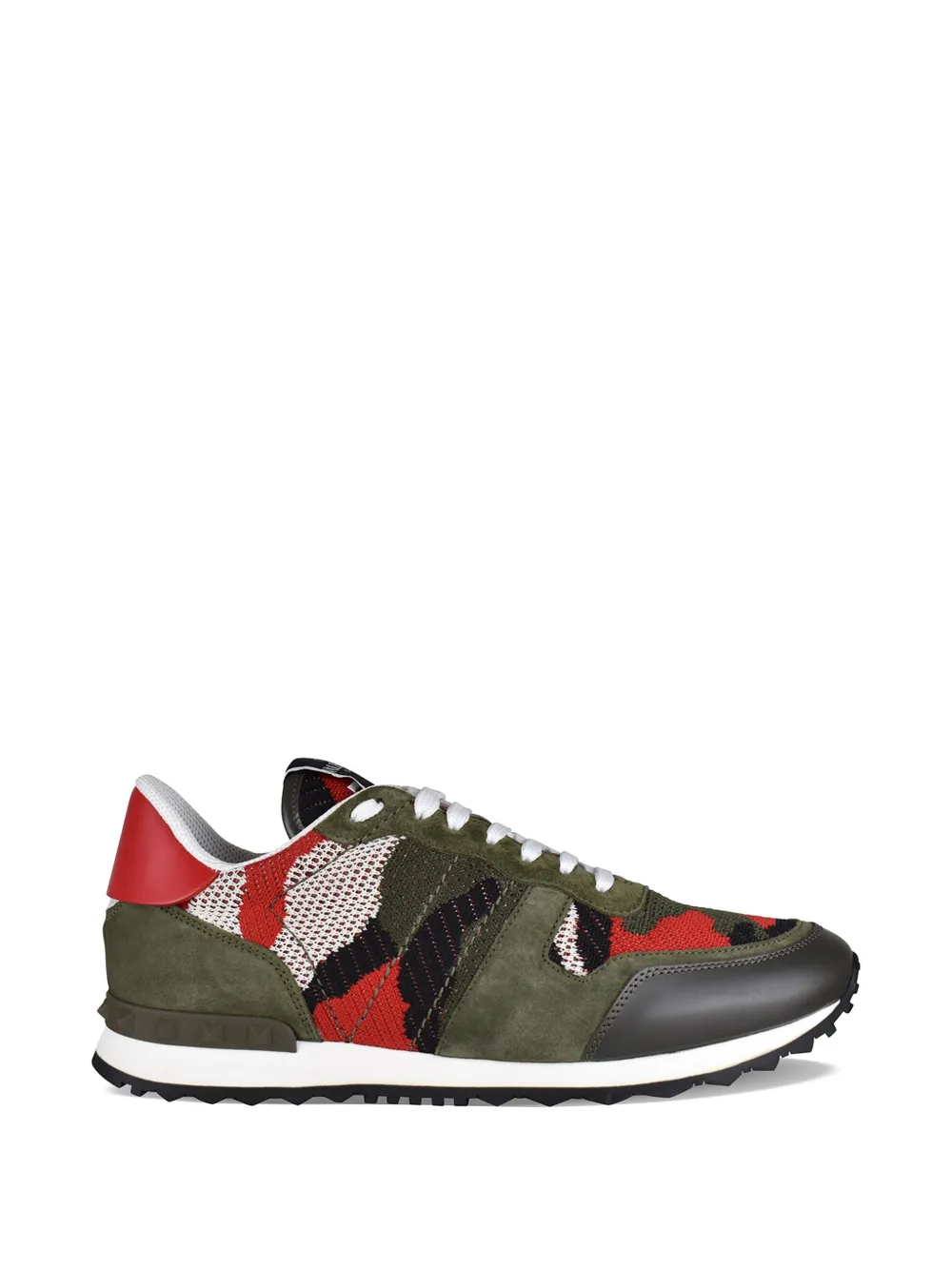 Valentino Garavani Rockrunner camouflage-pattern sneakers - Green