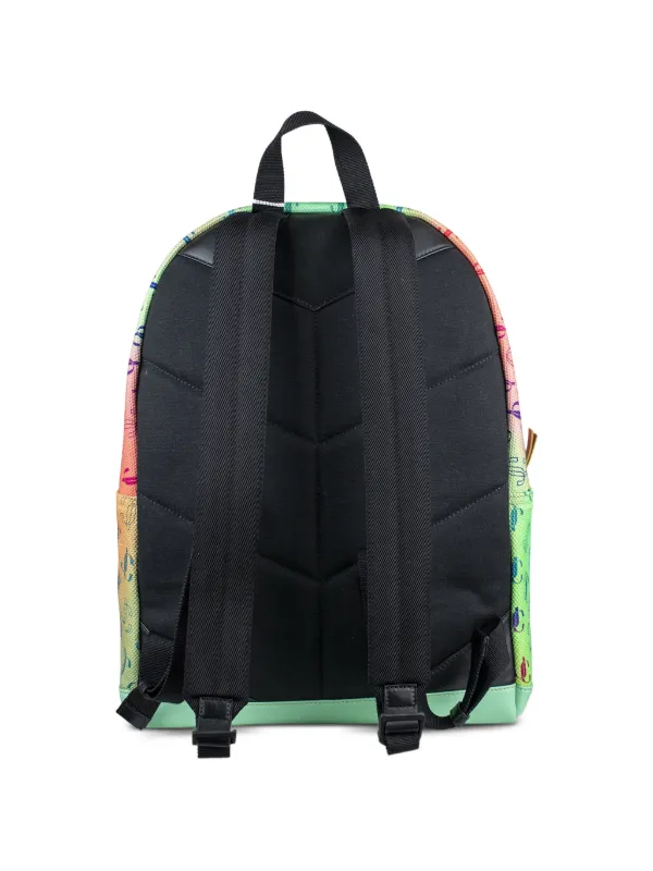 【M.s様専門】JIMMY CHOO ロゴパターン バックパック Jimmy Choo Monogram Zip Leather Backpack | Black | FARFETCH