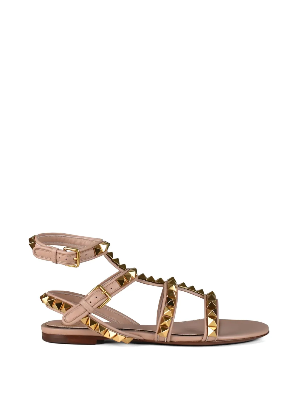 Valentino Garavani Rockstud Sandalen mit Riemen - Rosa