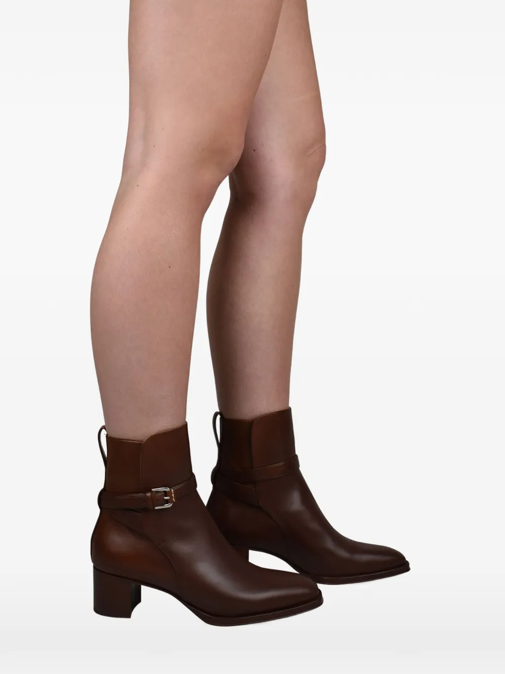 Lauren Ralph Lauren Callie buckle-strap boots Bruin