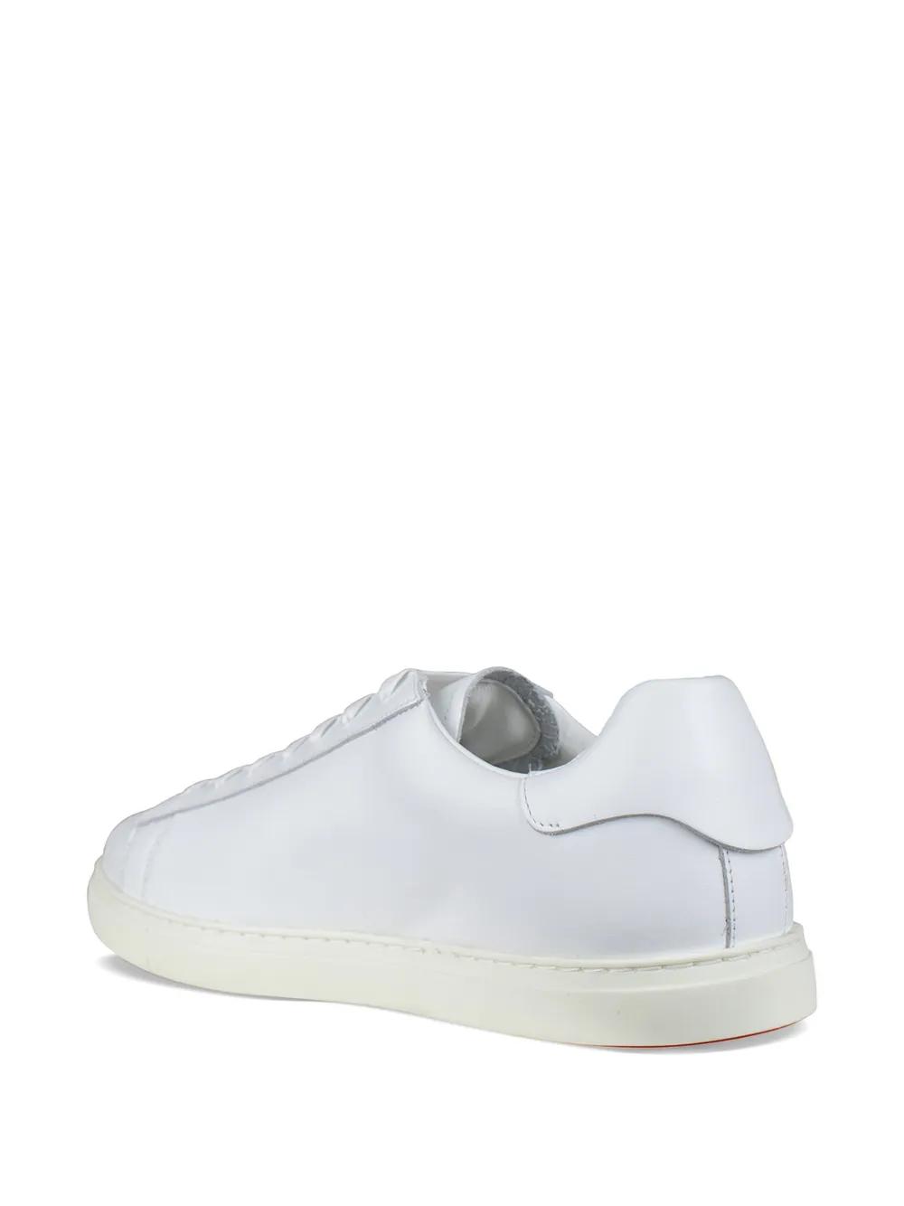 DSQUARED2 Icon leren low-top sneakers Wit