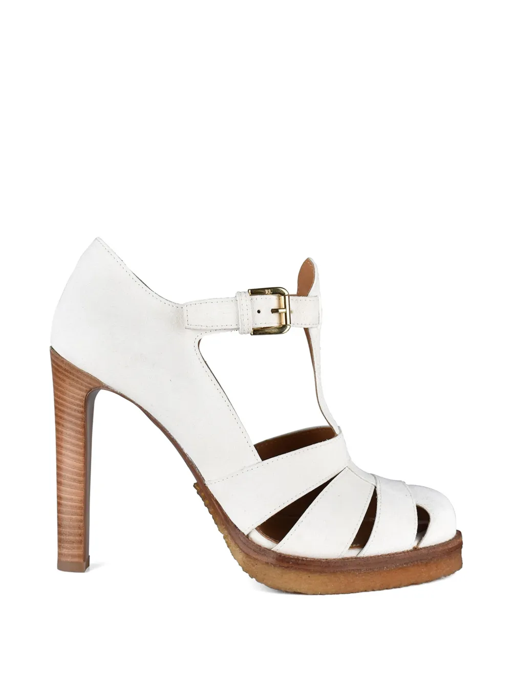 Lauren Ralph Lauren Kayda T-strap sandals Beige