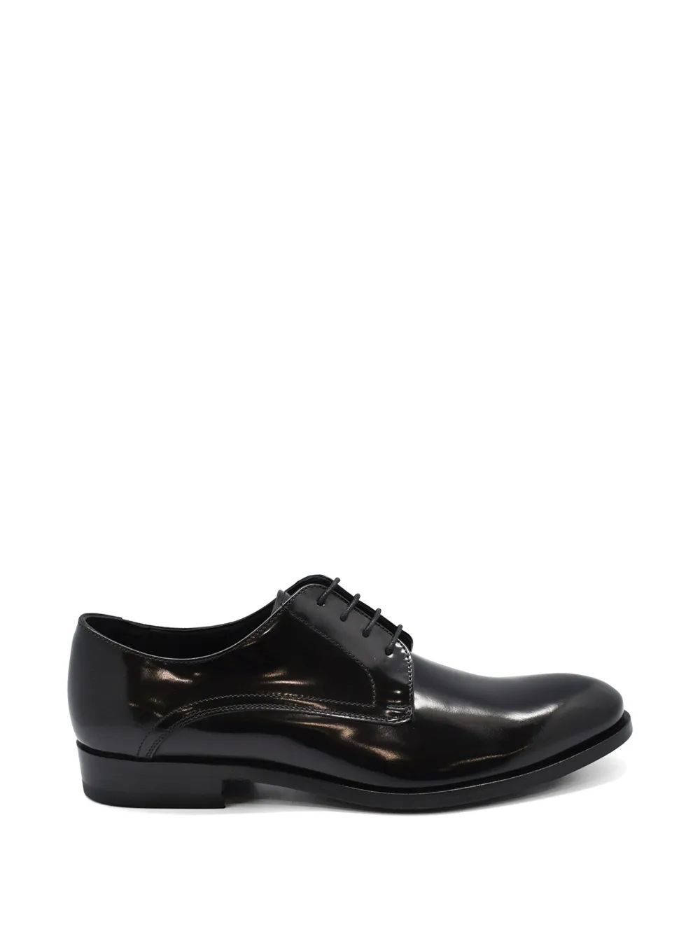 Alberto Fasciani Derby-Schuhe aus Leder - Schwarz