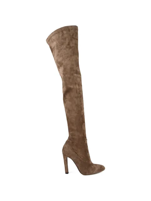 Lauren Ralph Lauren almond-toe thigh-high boots