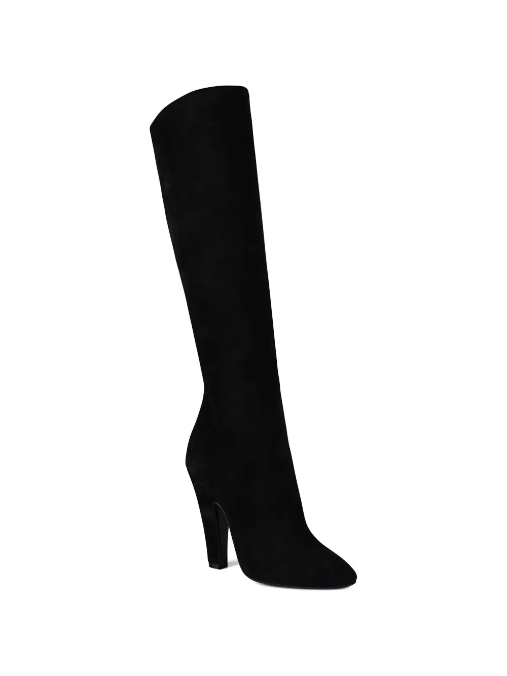 Saint Laurent Laarzen met amandelvormige neus Zwart