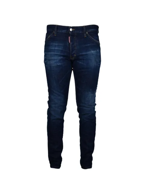 DSQUARED2 Cool Guy faded-effect logo-patch jeans