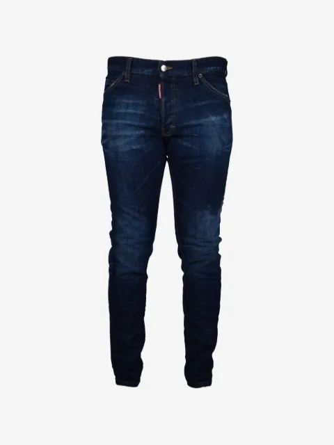DSQUARED2 Cool Guy faded-effect logo-patch jeans