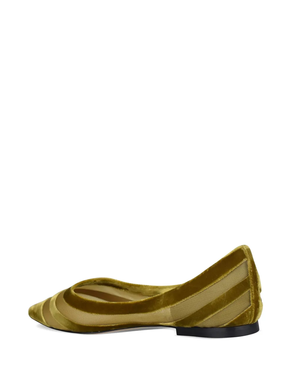 Jimmy Choo Love ballet flats Groen