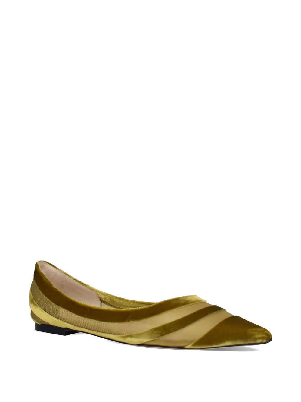 Jimmy Choo Love ballet flats Groen