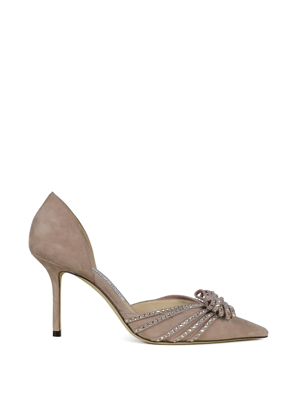 Jimmy Choo Pumps verfraaid met kristallen Beige