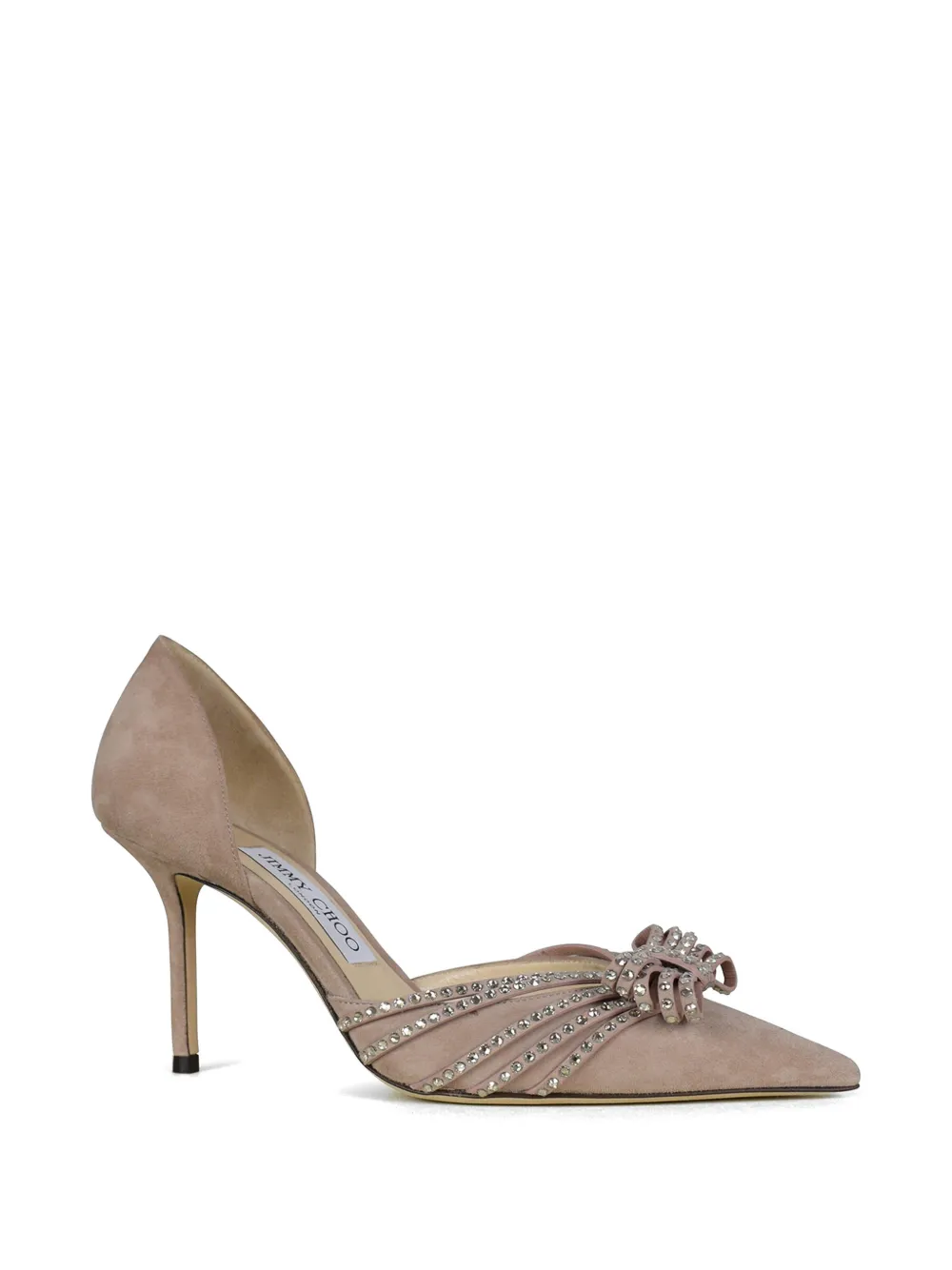 Jimmy Choo Pumps verfraaid met kristallen Beige