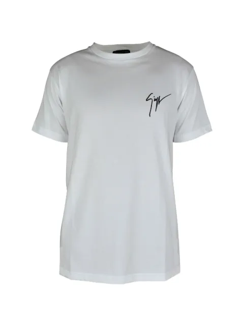 Giuseppe Zanotti signature logo T-shirt