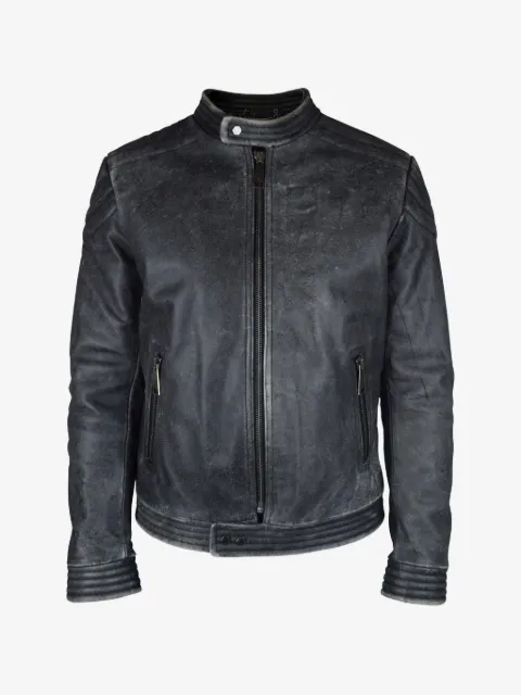 Philipp Plein stitching biker jacket