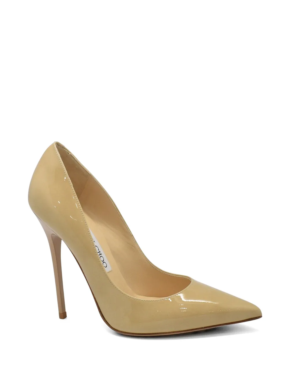 Jimmy Choo Anouk pumps met puntige neus Beige