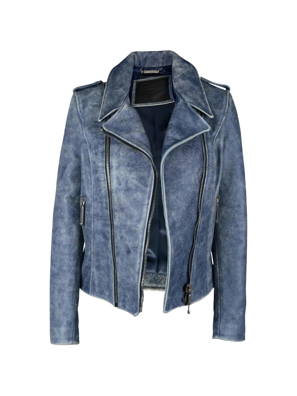 Philipp Plein Giacca con zip - Blu